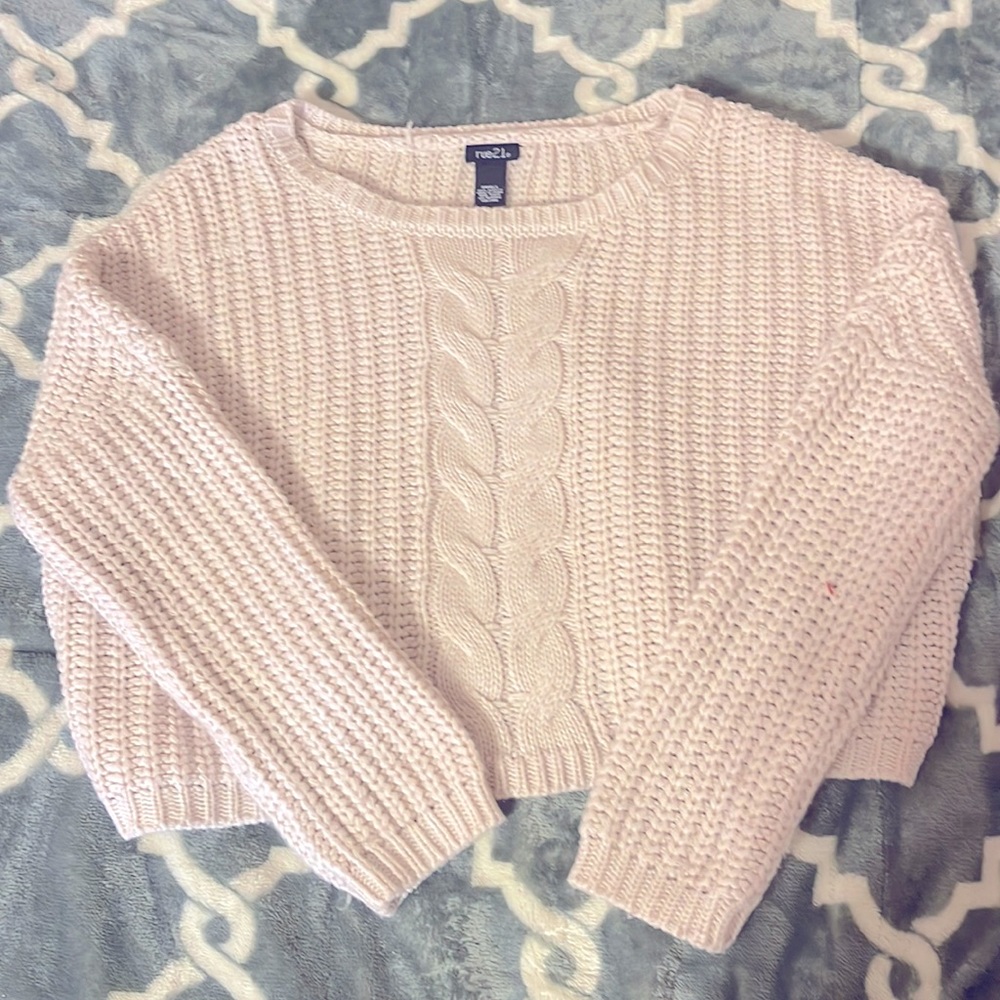 Rue-21 cropped sweater
